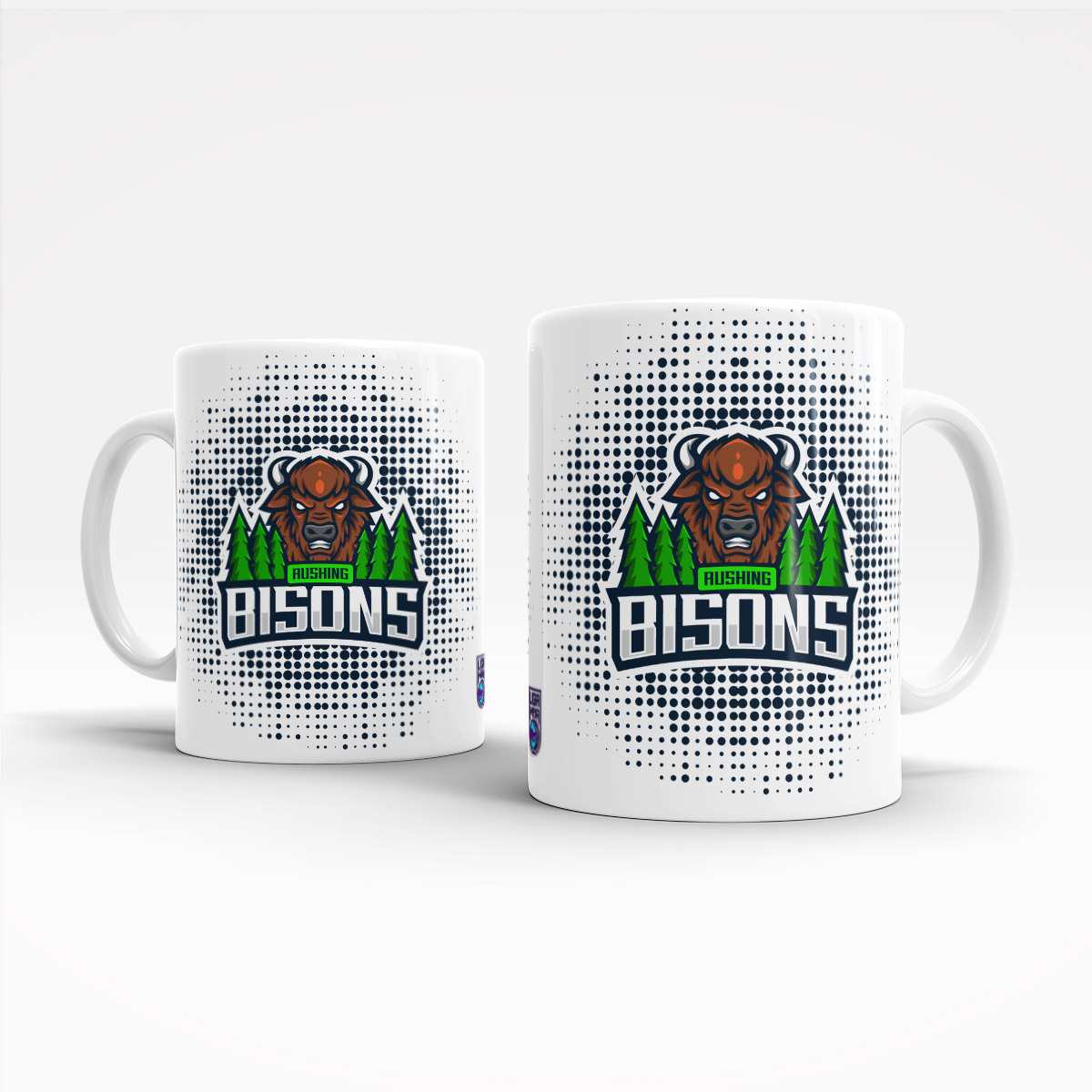 Rushing Bisons kubek