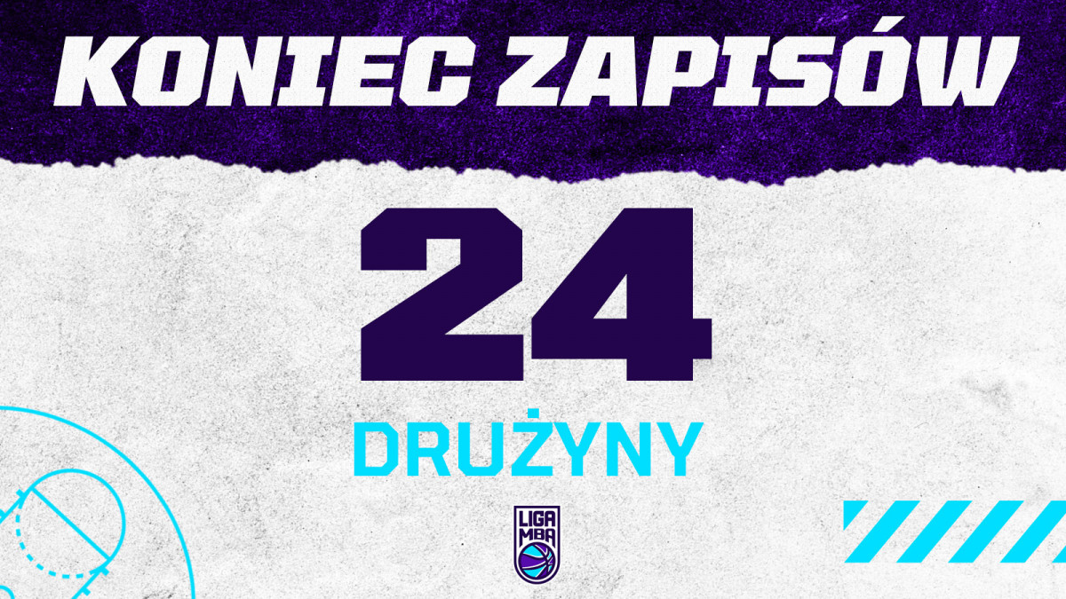 Koniec zapisów - 24 drużyny na starcie!